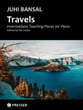 Travels piano sheet music cover